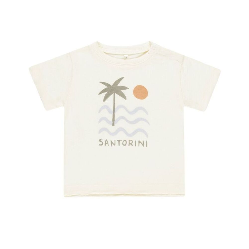 Rylee + Cru Collective Girls  Raw Edge T-Shirt